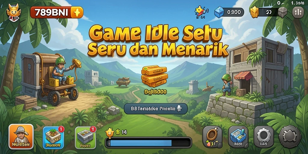 Screenshot gameplay 789BNI menampilkan aksi seru dalam game Idle.