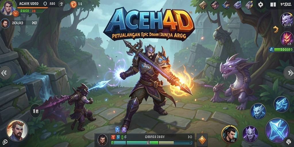 Tampilan gameplay <strong>ACEH4D</strong> yang menghadirkan pertarungan epik dan strategi dinamis.