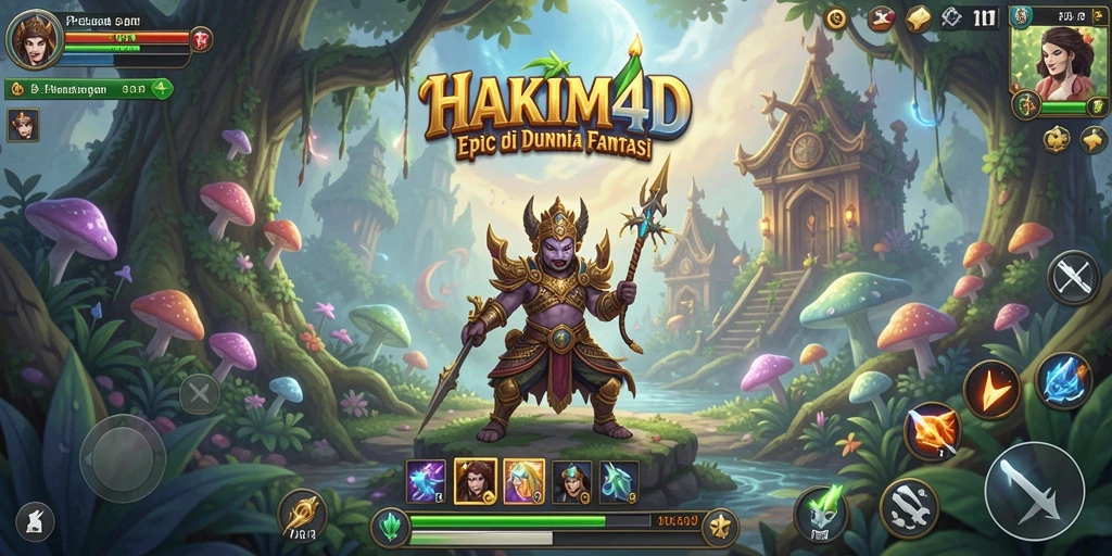 Tampilan gameplay HAKIM4D yang seru dan mendebarkan.