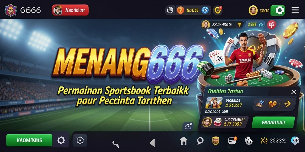 Tampilan gameplay Sportsbook yang menarik dan interaktif.
