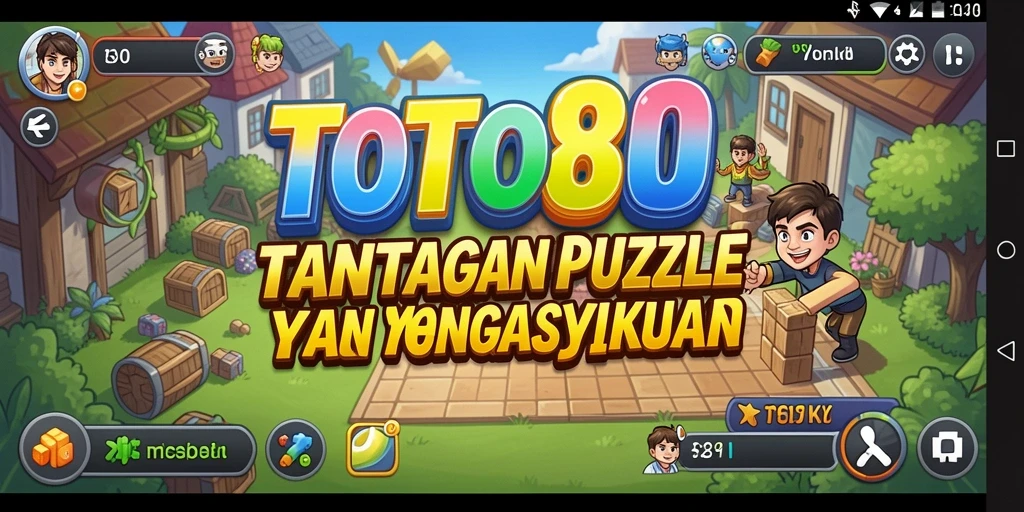 Tampilan gameplay TOTO80 dengan aksi puzzle yang menarik.