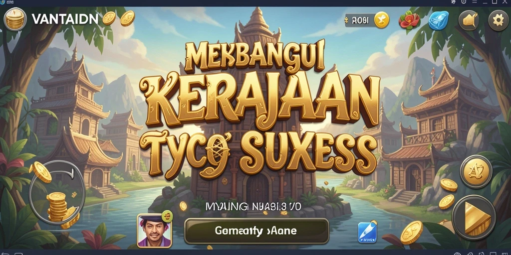 Screenshot gameplay VANTAIDN yang menampilkan momen seru pembangunan bisnis.