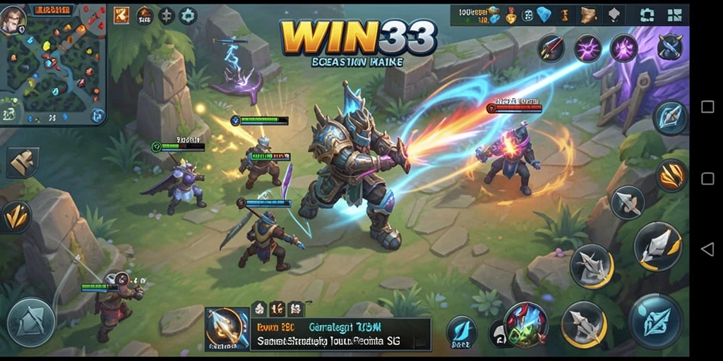 Tampilan menarik dari gameplay SLG yang menantang.